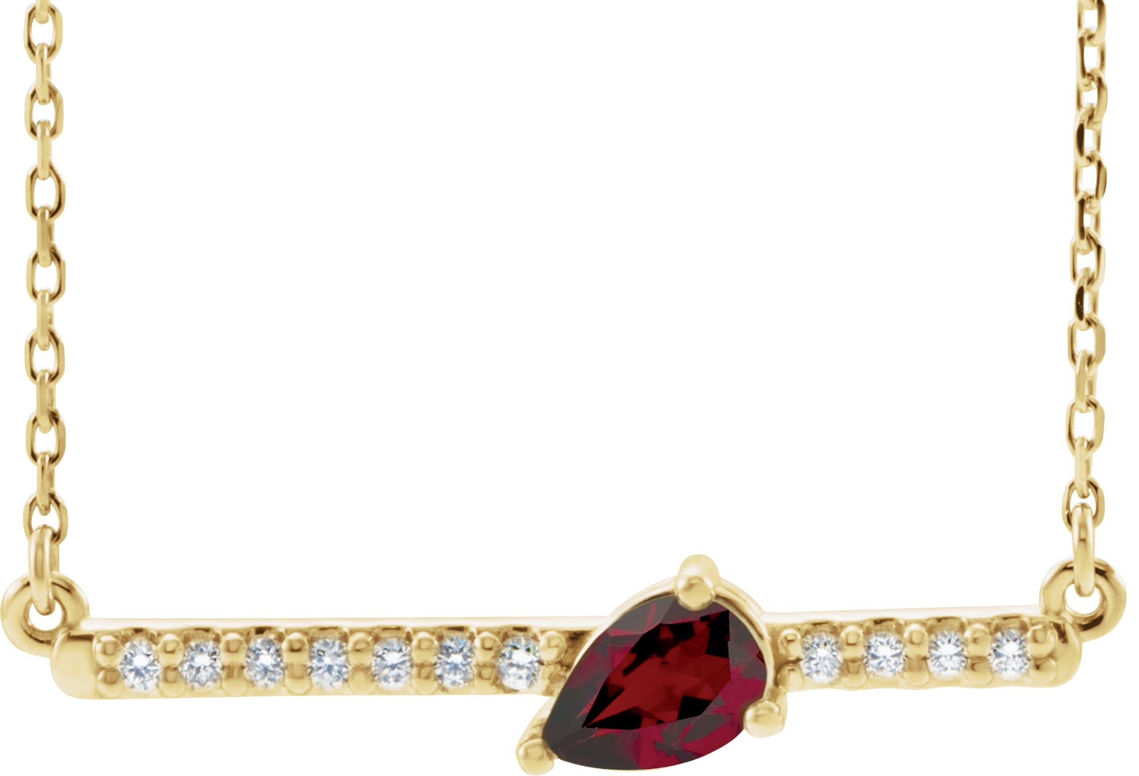 14K Rose 1/3 CTW Natural Diamond 18 Necklace