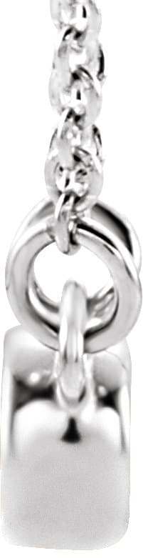 Accented Bezel-Set Necklace or Center    view 2