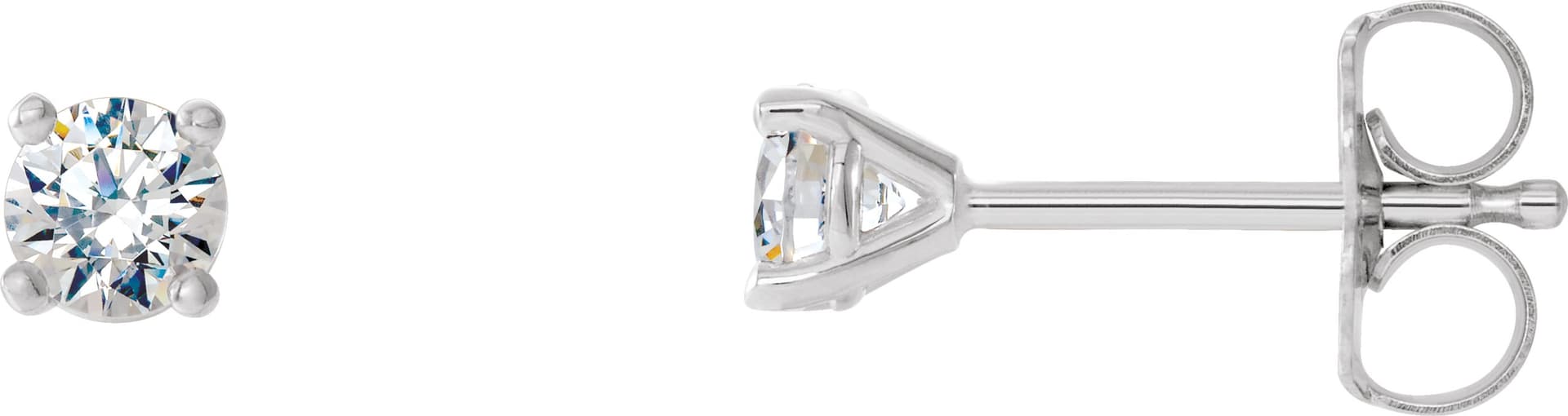 14K Rose 1 1/2 CTW Natural Diamond Cocktail-Style Earrings