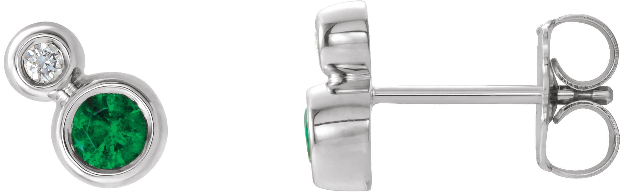 14K Rose 1 CTW Natural Diamond Earrings
