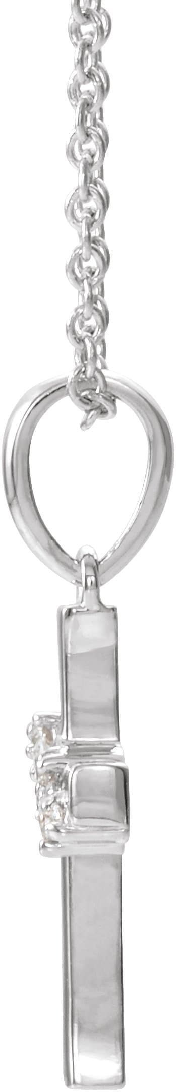 Cluster Cross Necklace or Pendant view 2