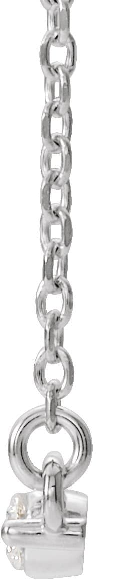 Accented Bar Necklace or Center view 2