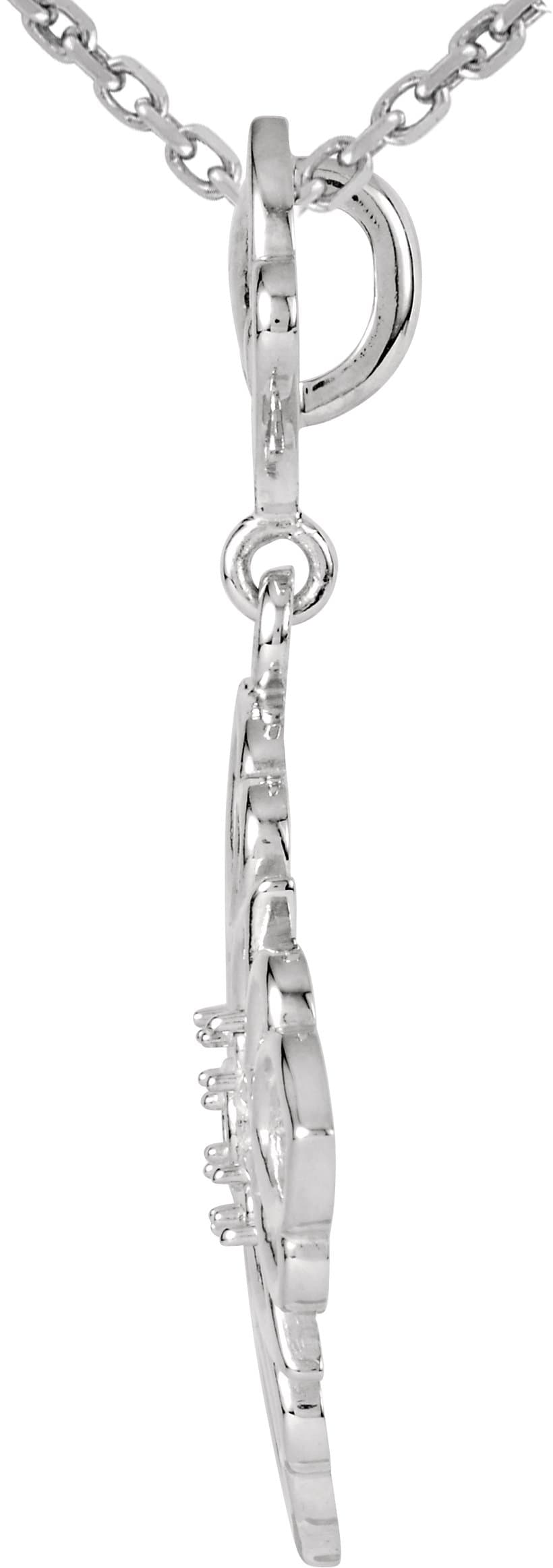 Floral Necklace or Pendant view 2