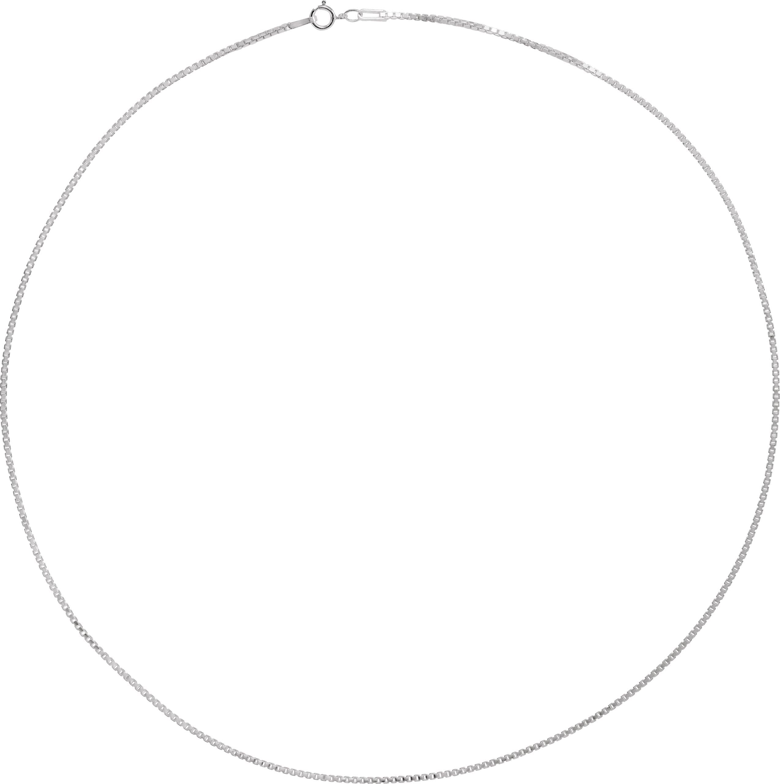 1.3 mm Diamond-Cut Box Chain view 2