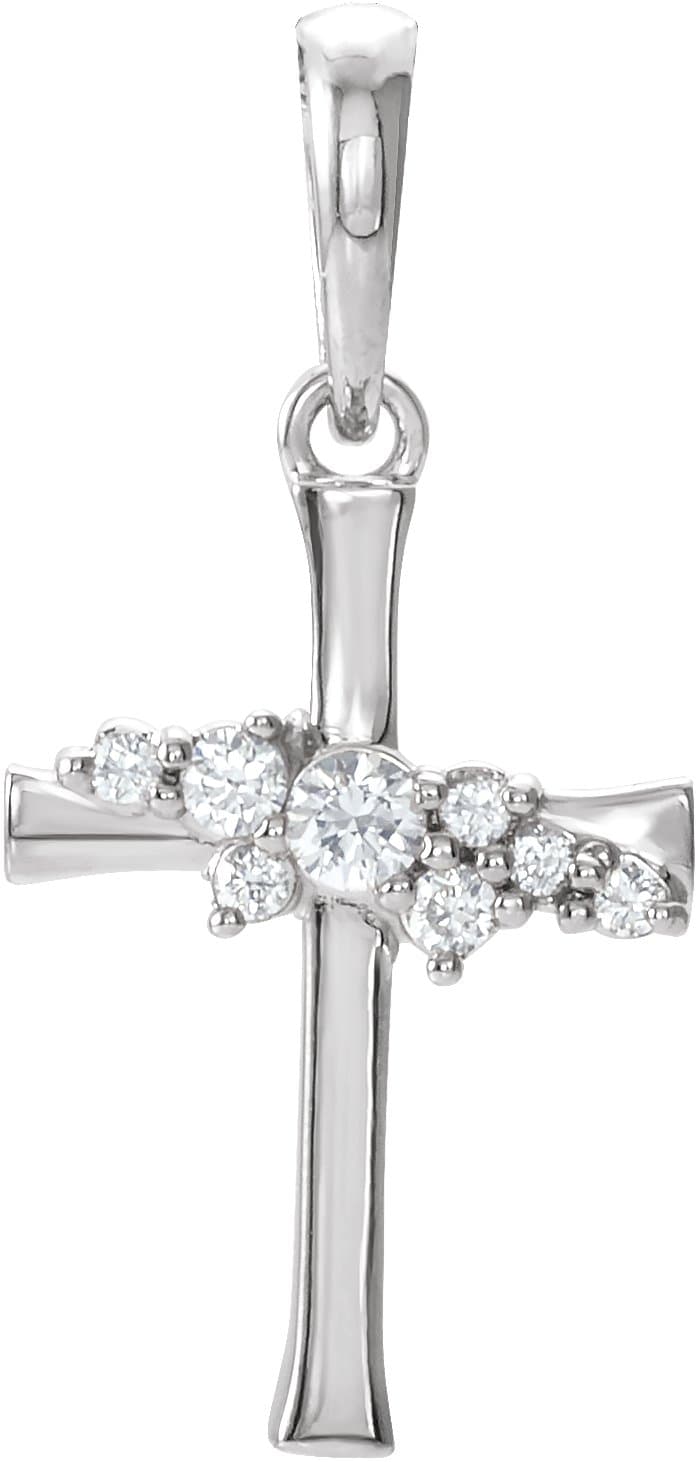 Cluster Cross Necklace or Pendant view 1
