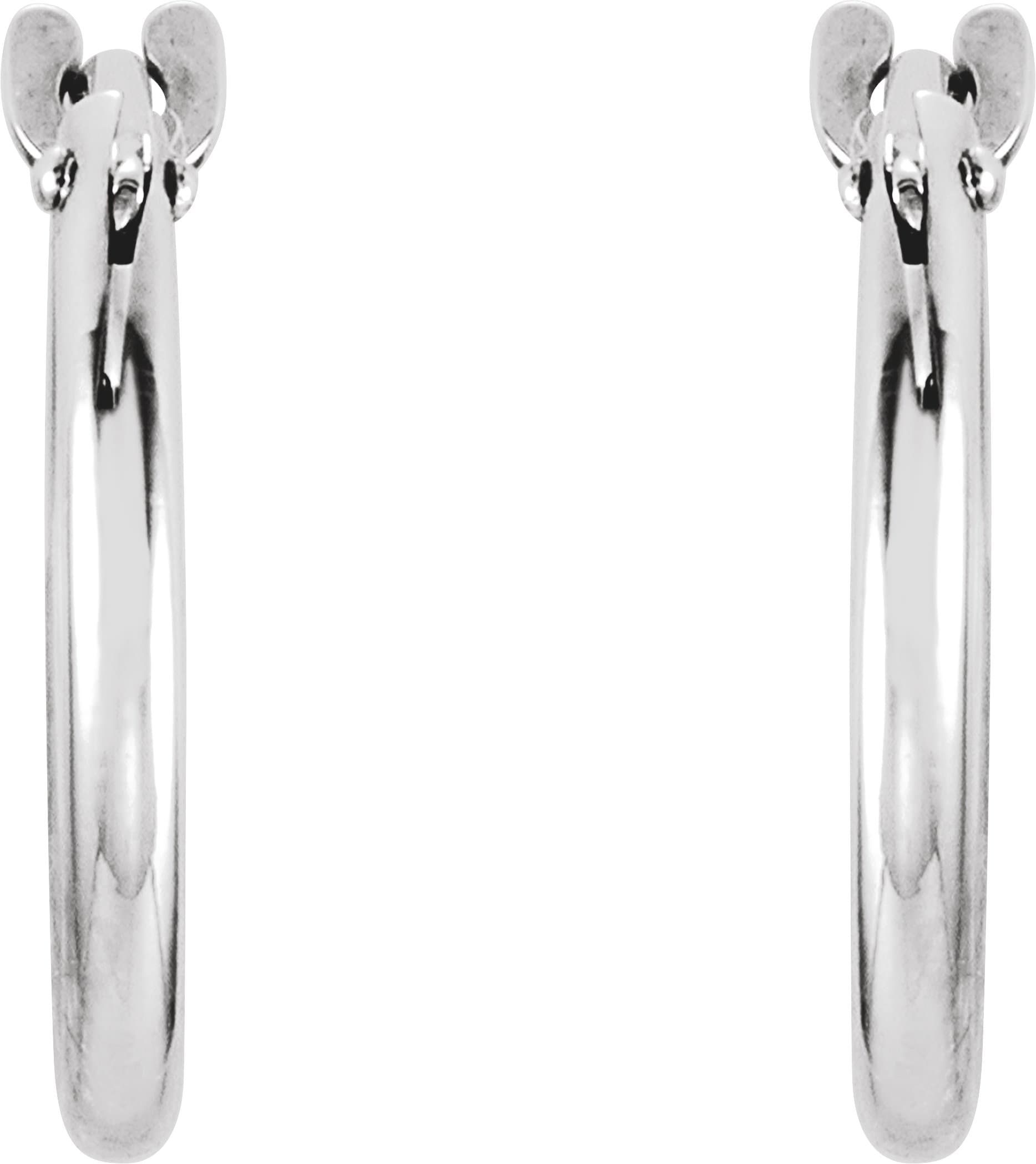 Youth Hoop Earrings view 2