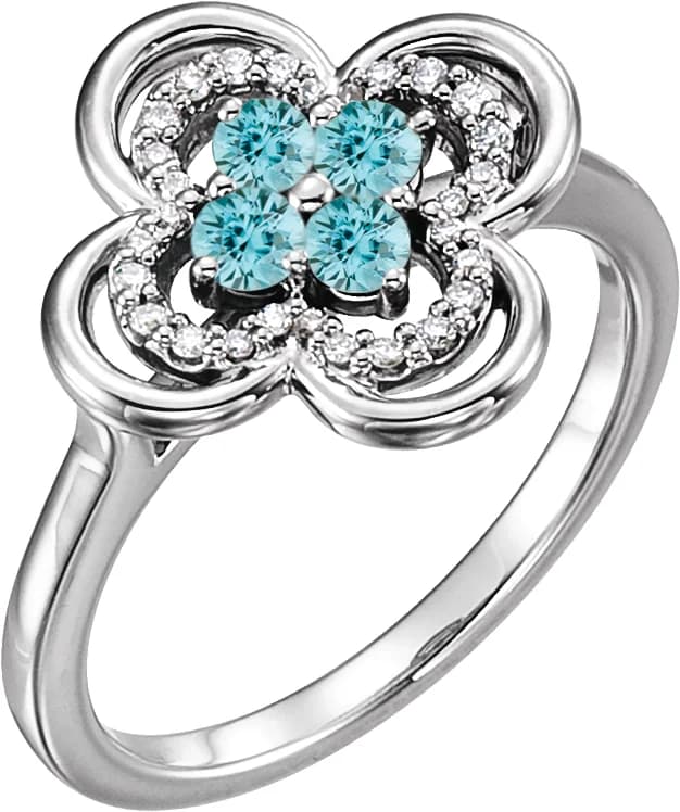 Clover Ring, view 2