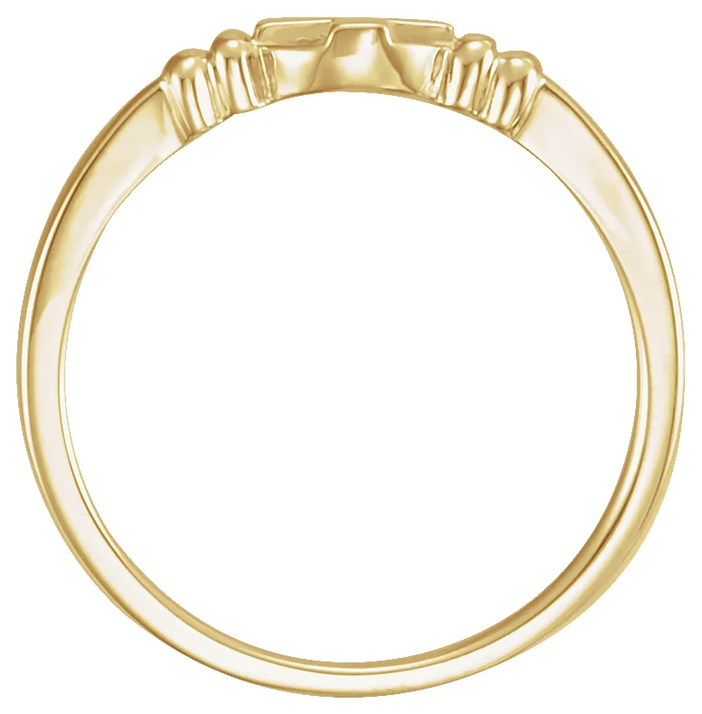Cross Chastity Ring, view 3