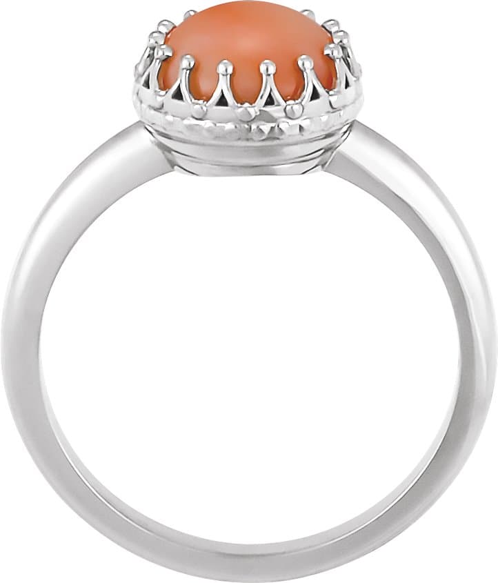 Crown Cabochon Ring view 2