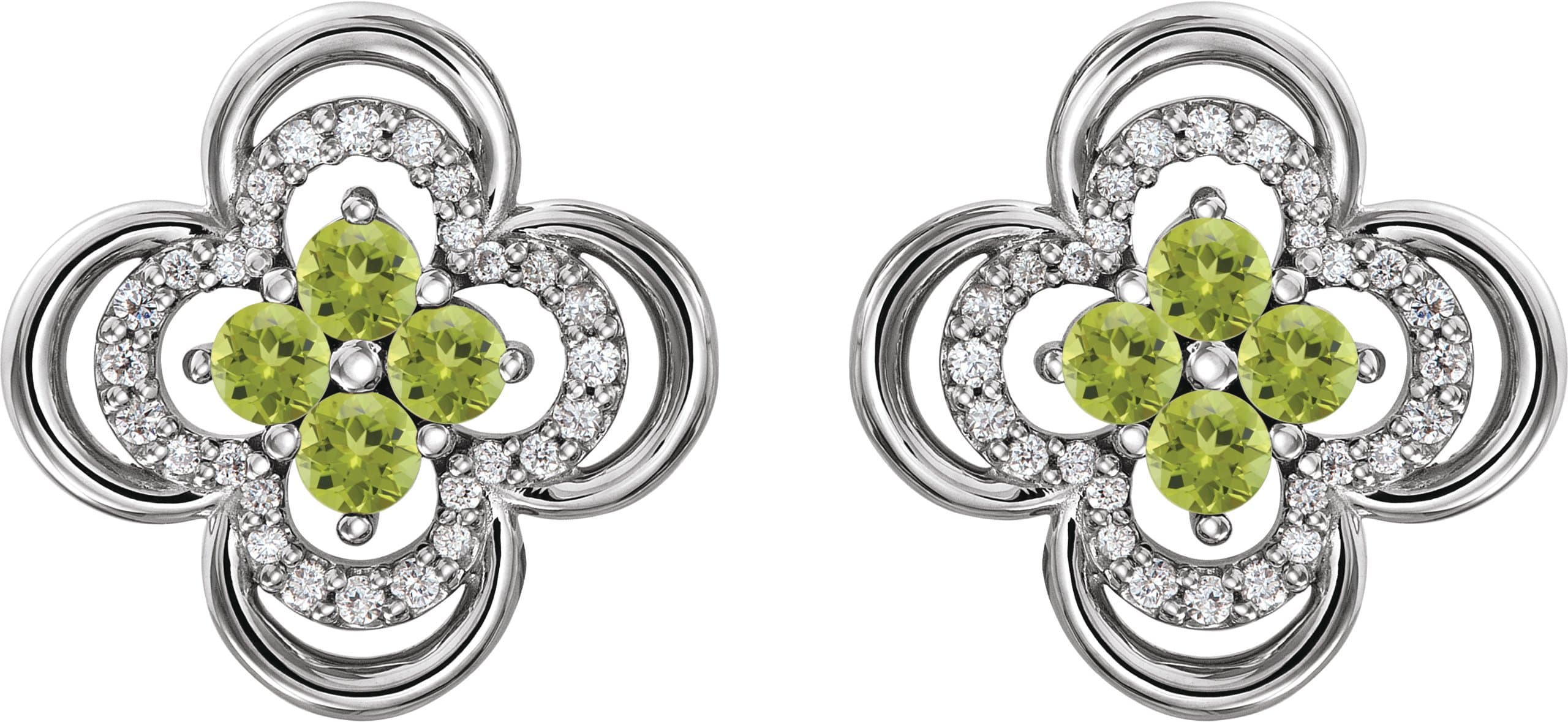 Clover Earrings view 2