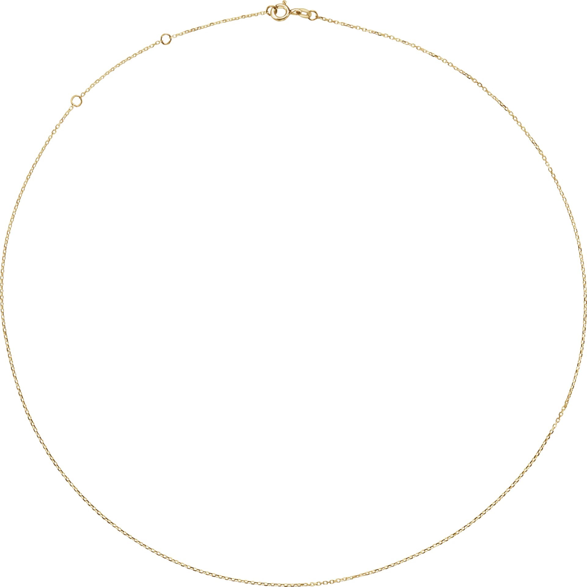 1 mm Cable Chain, view 3