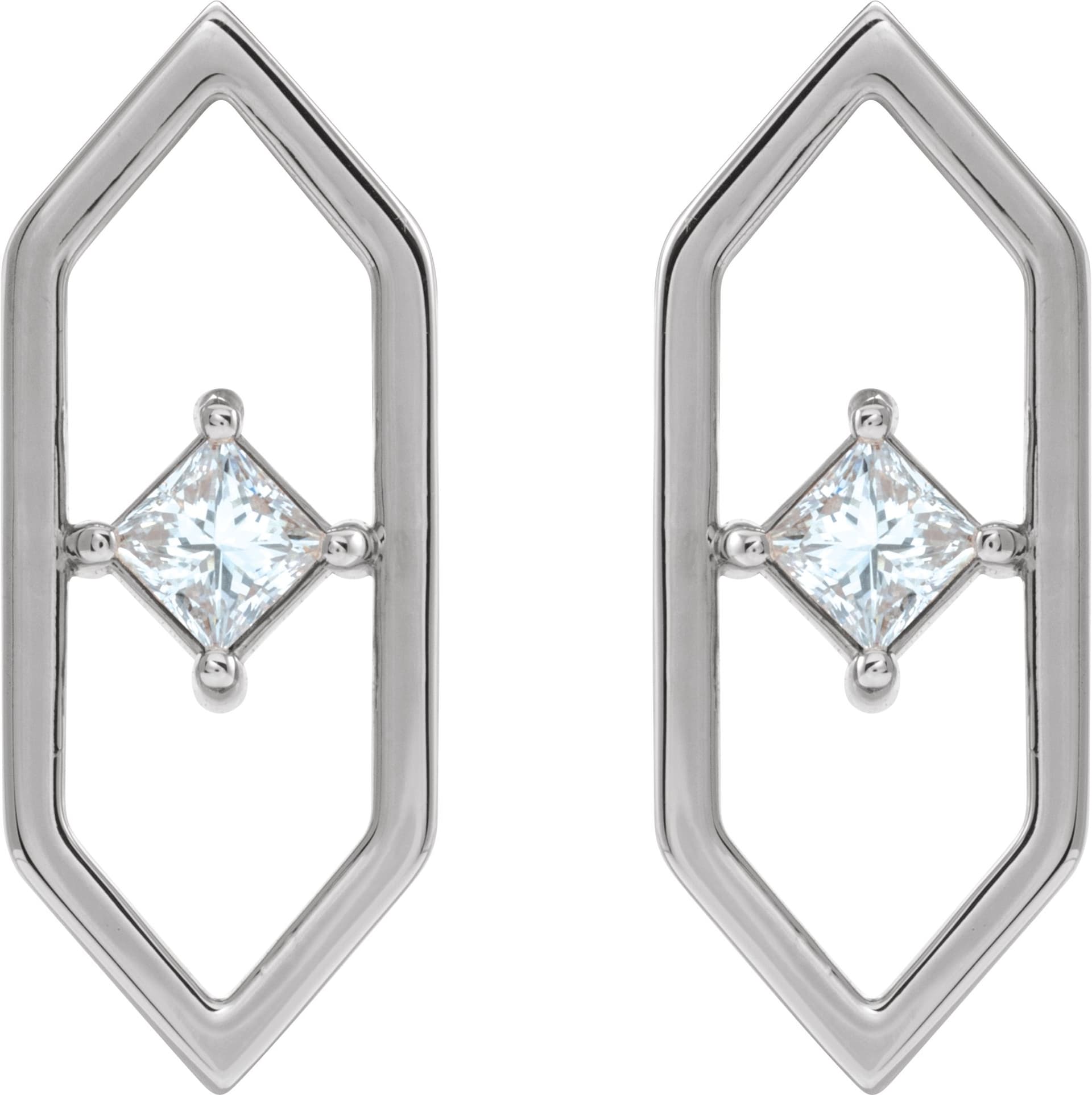 Geometric Earrings view 2