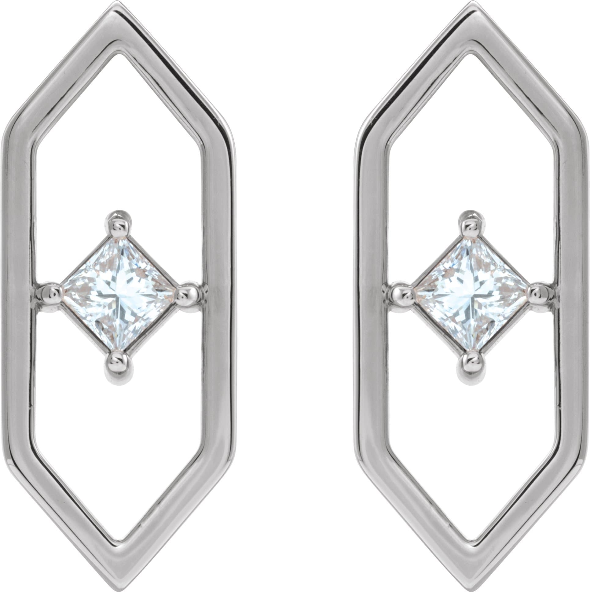 Geometric Earrings view 2
