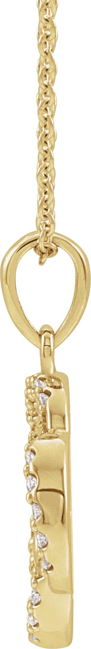 Five-Fold Celtic-Inspired Necklace or Pendant view 2