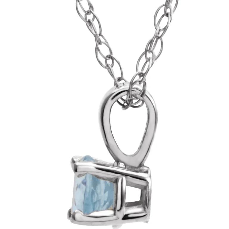 Youth Birthstone Necklace, view 3