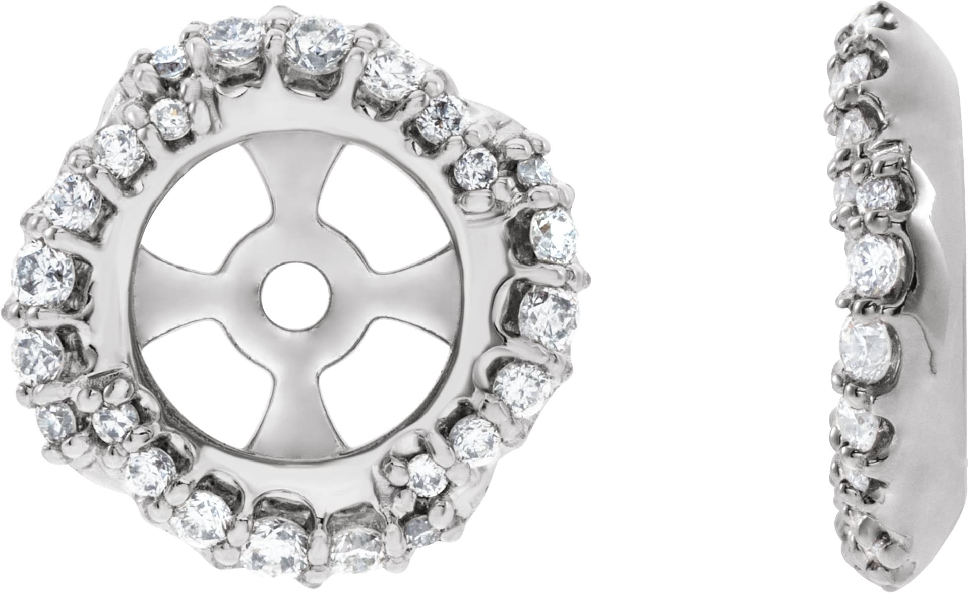Halo-Style Earring Jackets view 2
