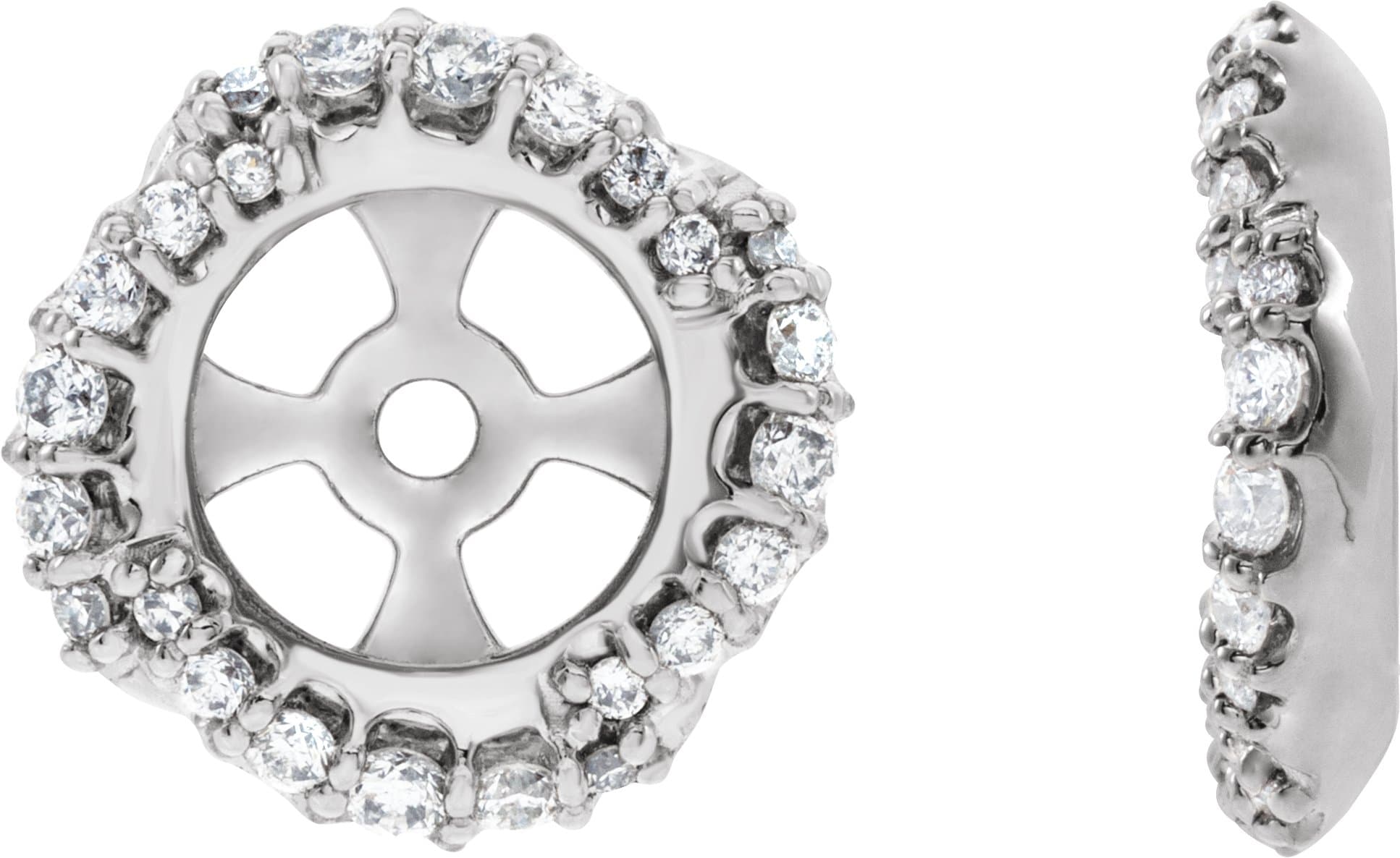 Halo-Style Earring Jackets view 2