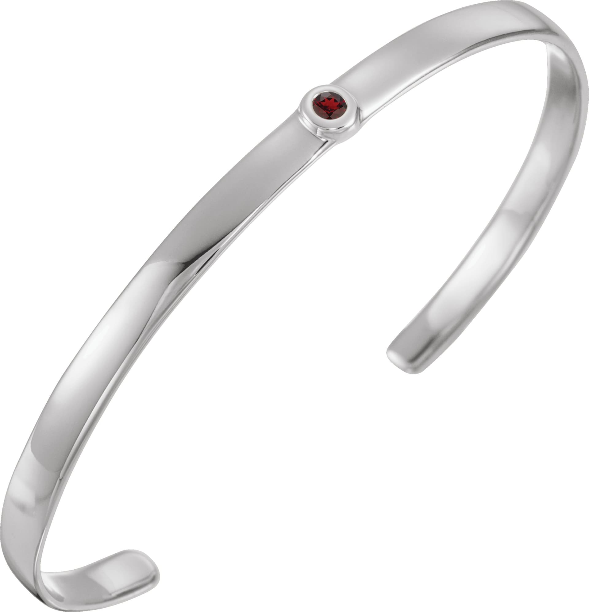 14K Rose 1/10 CT Natural Diamond Cuff 6 Bracelet