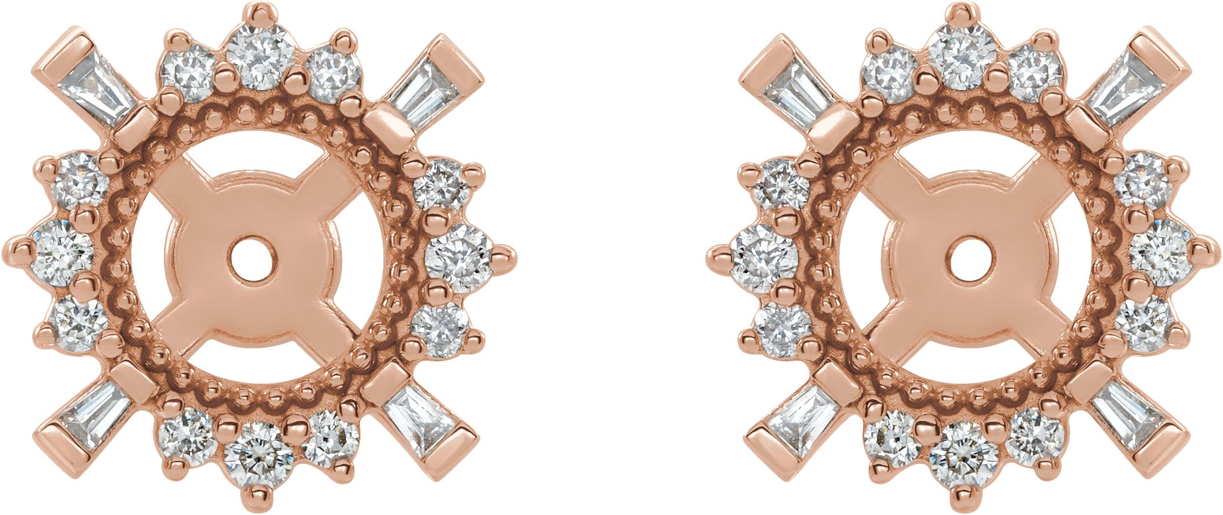 Halo-Style Earrings Jackets view 2