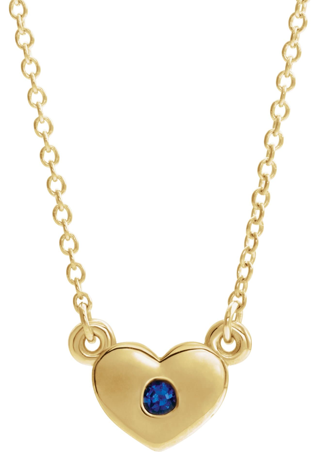 14K Rose .03 CTW Natural Diamond Heart 16 Necklace