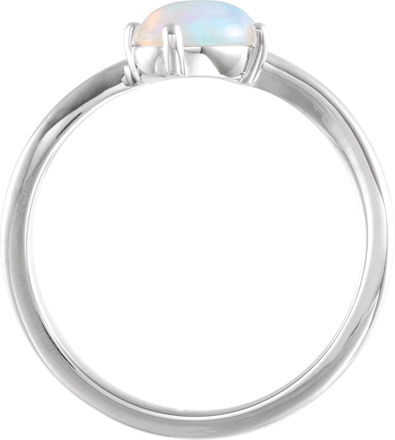 Accented Bypass Ring view 2