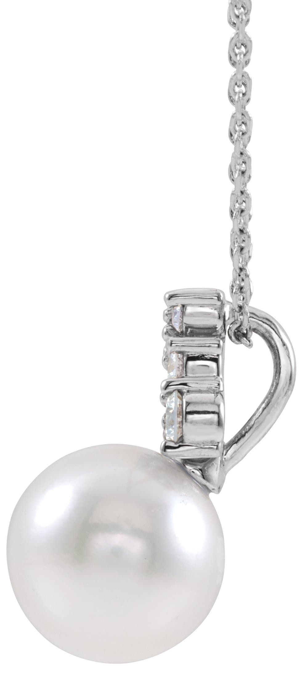 Pearl Cluster Necklace or Pendant view 2