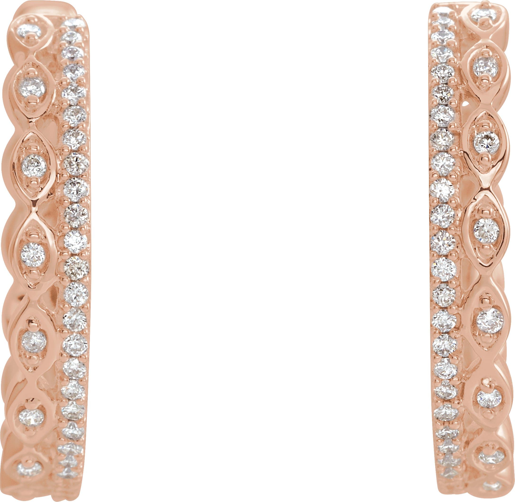 Geometric Hoop Earrings view 2
