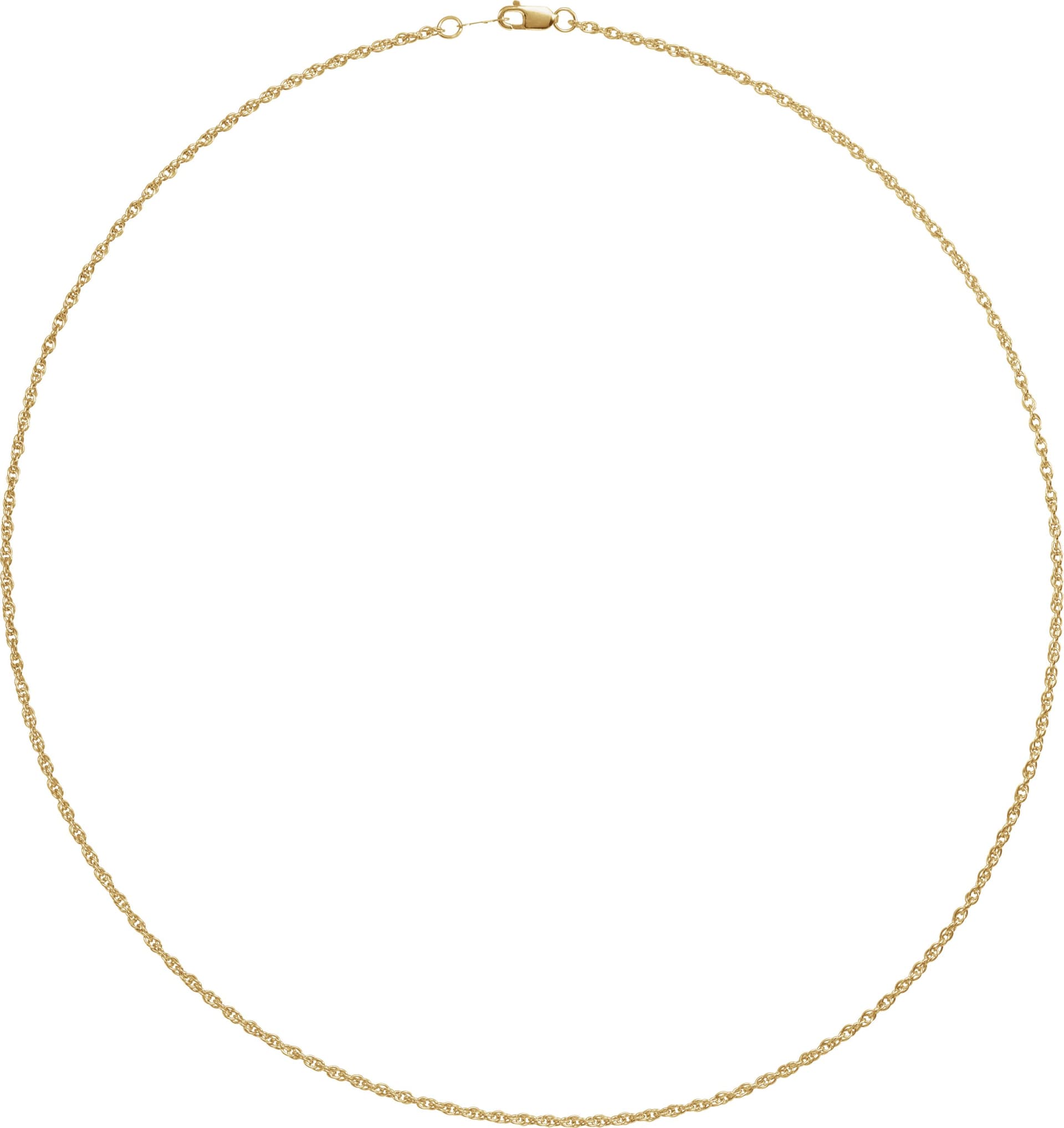 1.75 mm Rope Chain view 2
