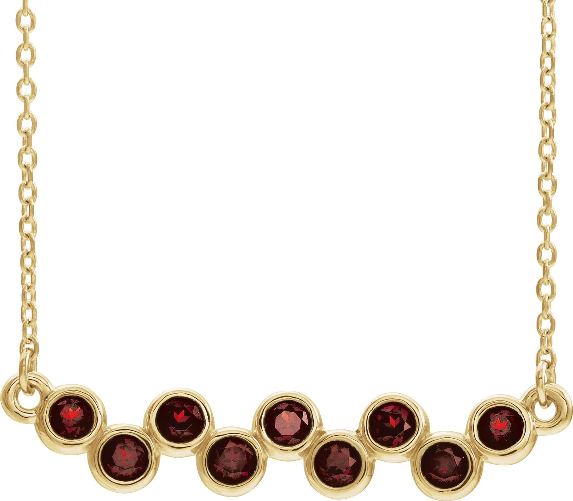 14K Yellow Gold 1/2 CTW Natural Diamond Necklace Center