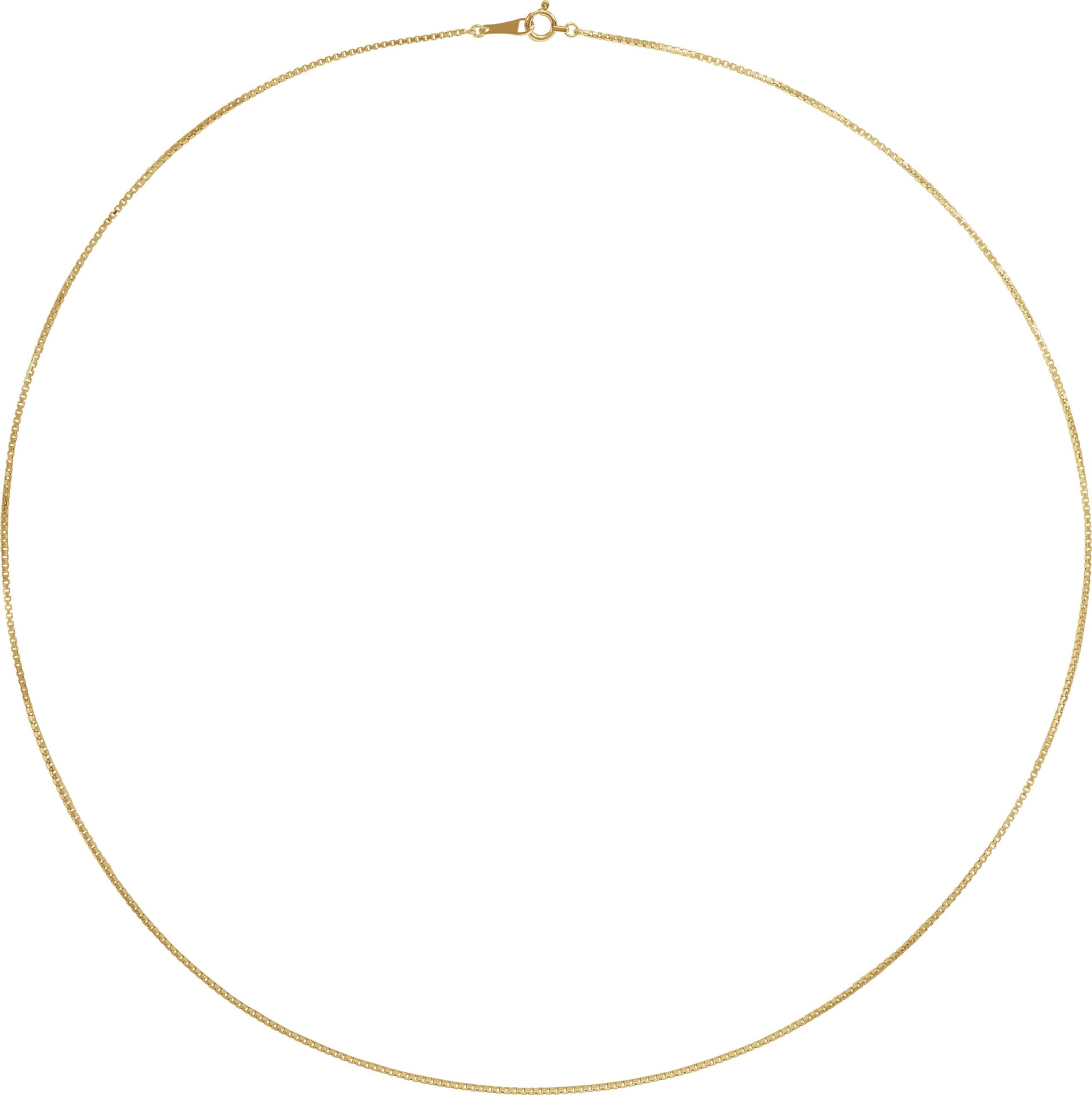 1 mm Box Chain view 2