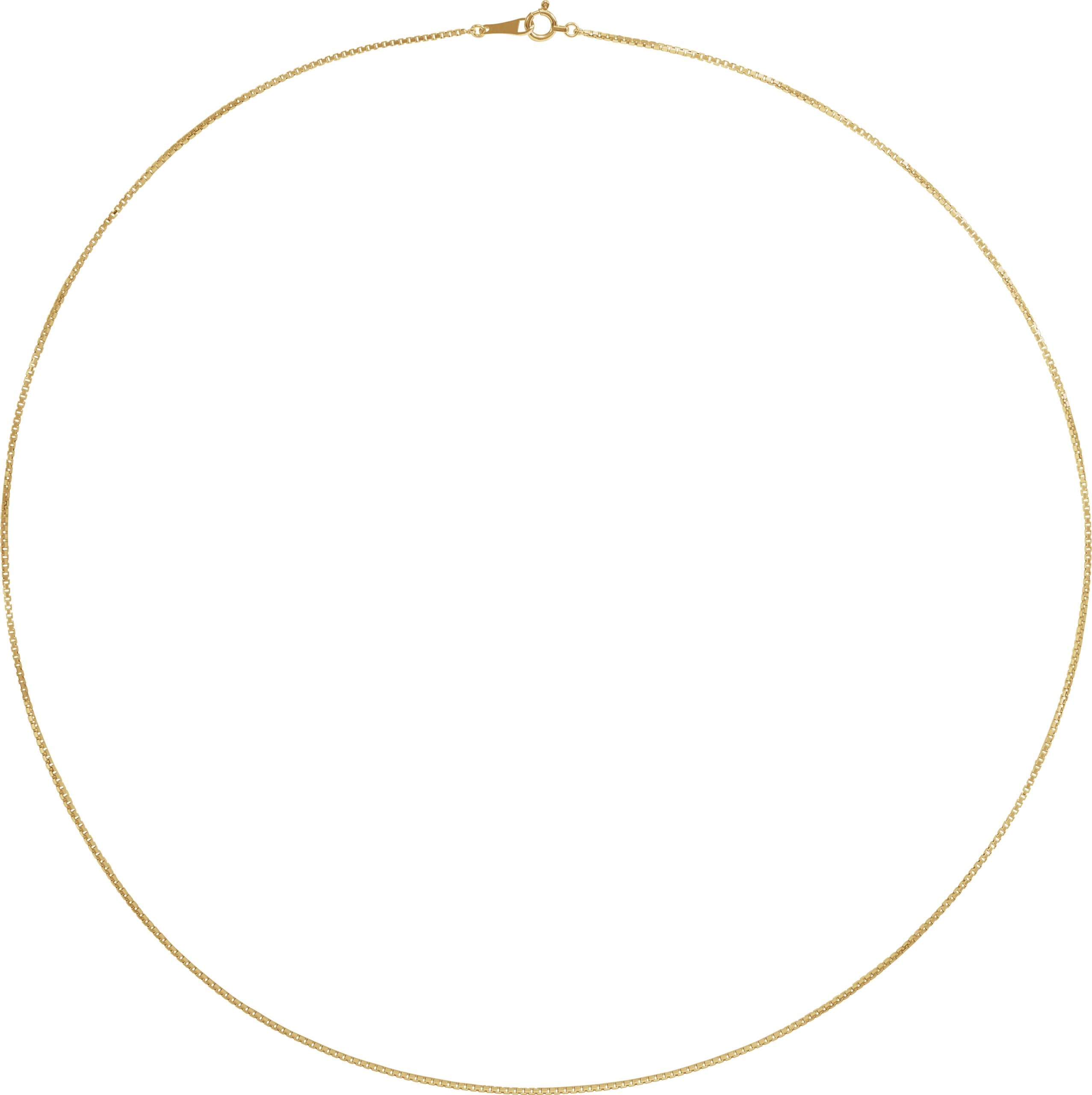 1 mm Box Chain view 2