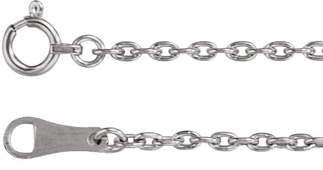 10K Yellow 1.7 mm Cable 20 Chain