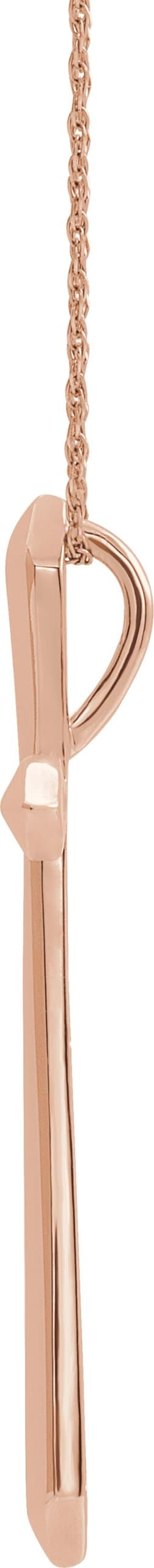 Elongated Cross Necklace or Pendant view 2