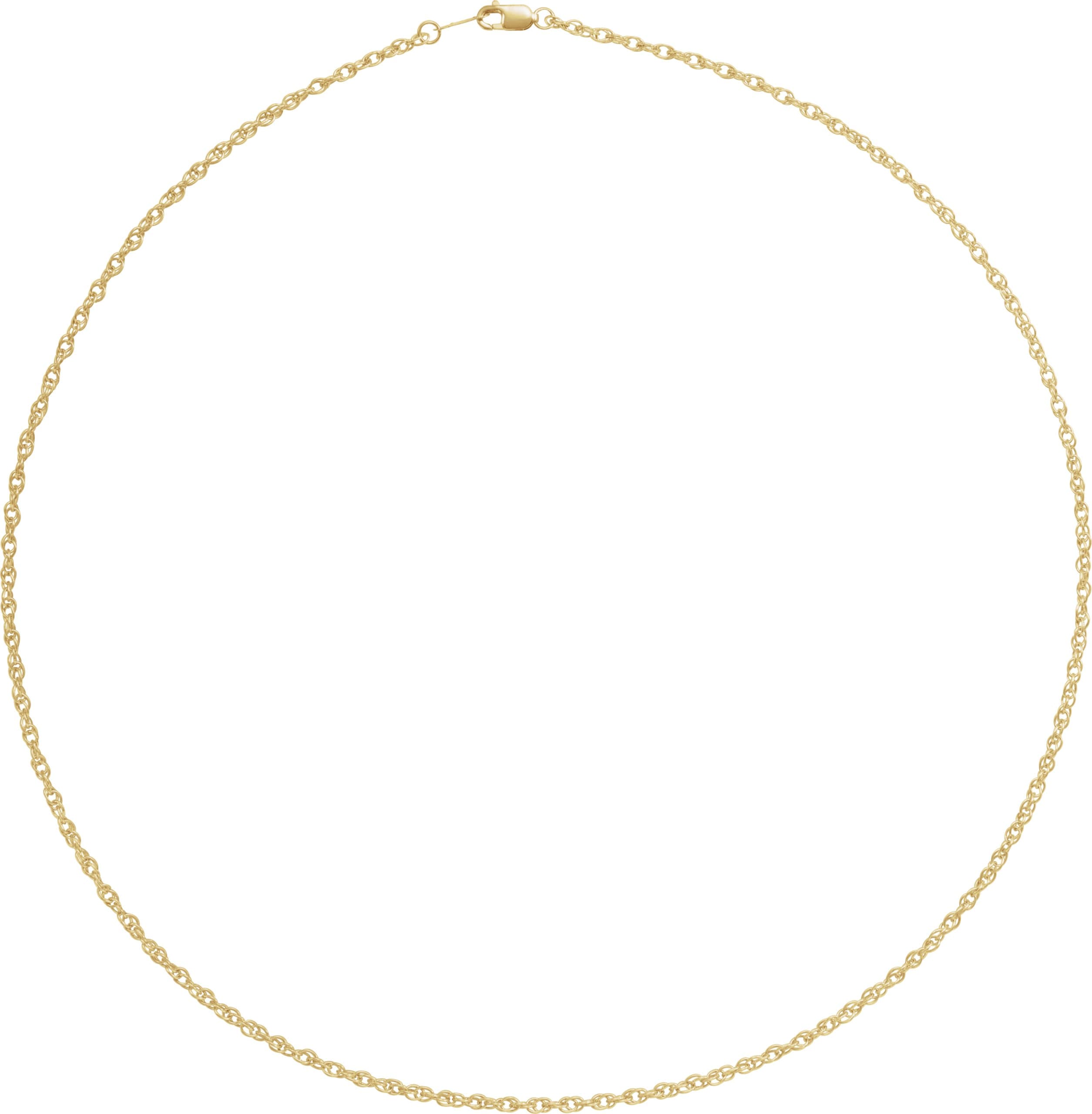 1.75 mm Rope Chain view 2