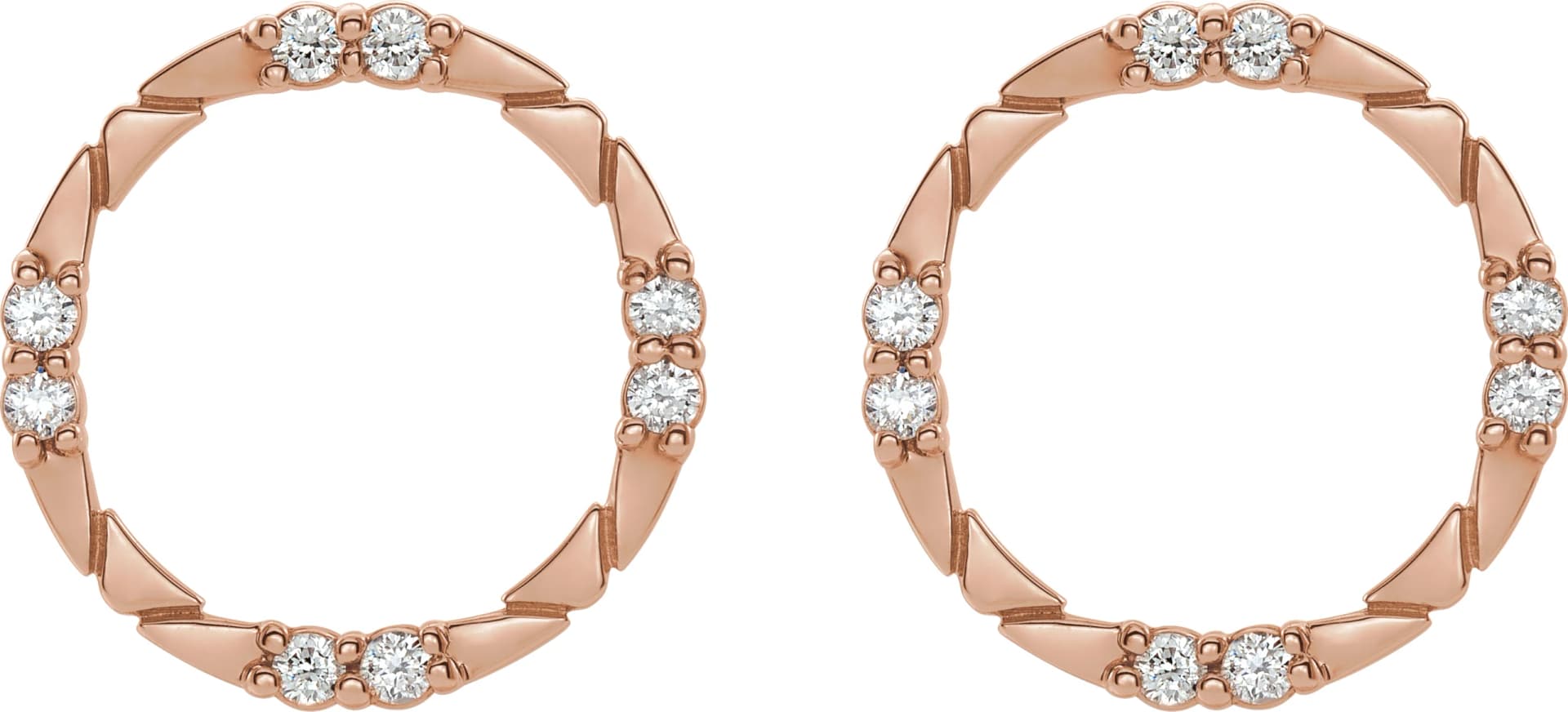 Geometric Earring, view 3
