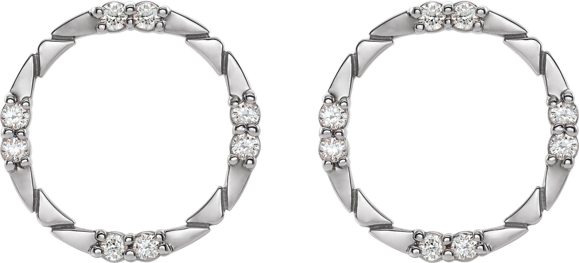 Geometric Earring view 2