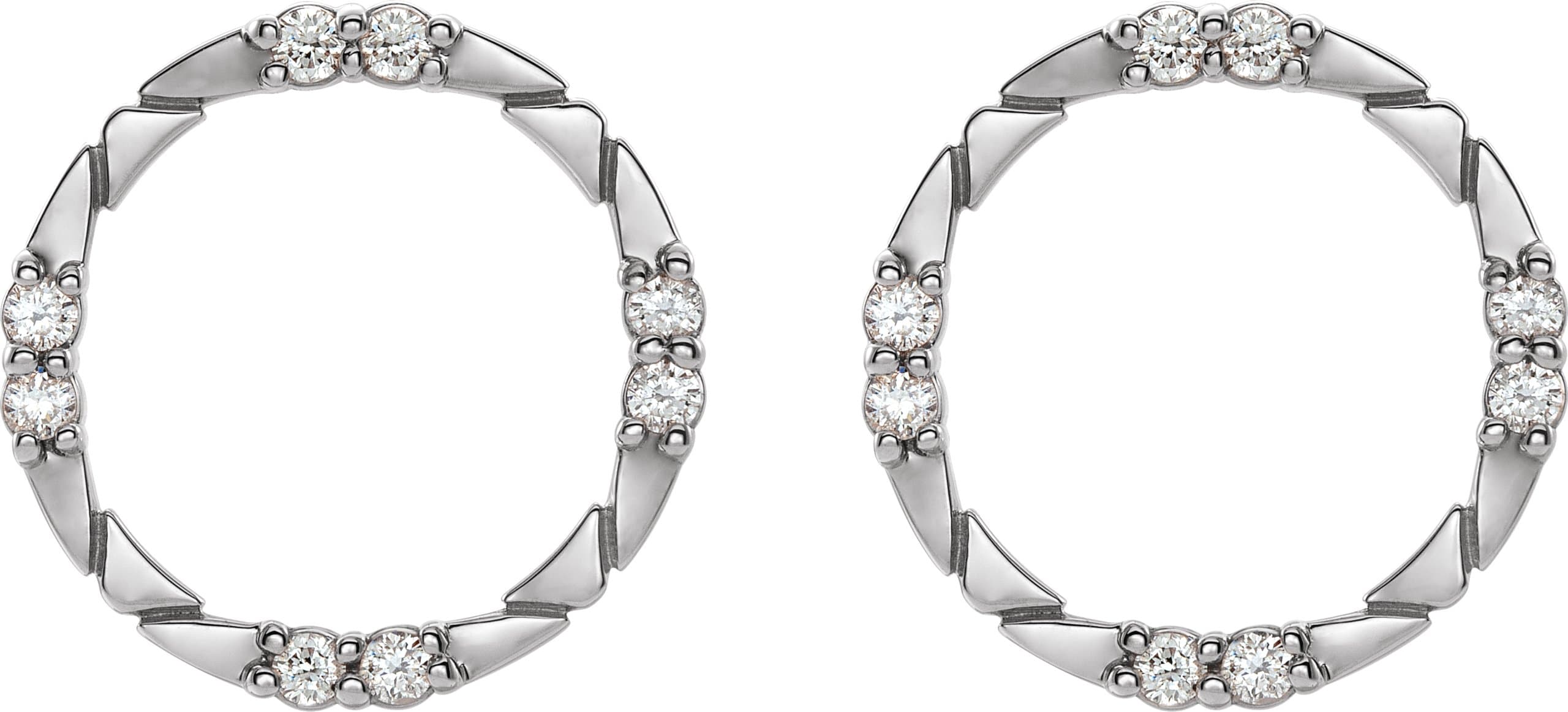 Geometric Earring view 2