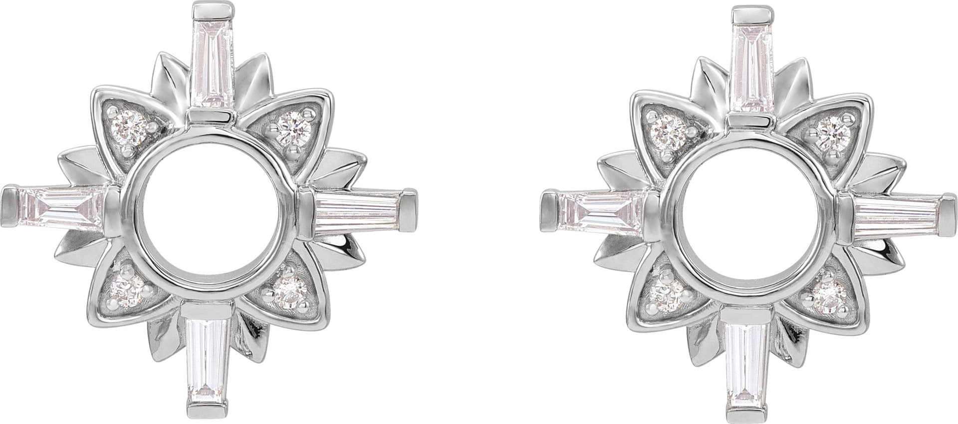 Accented Earrings view 2