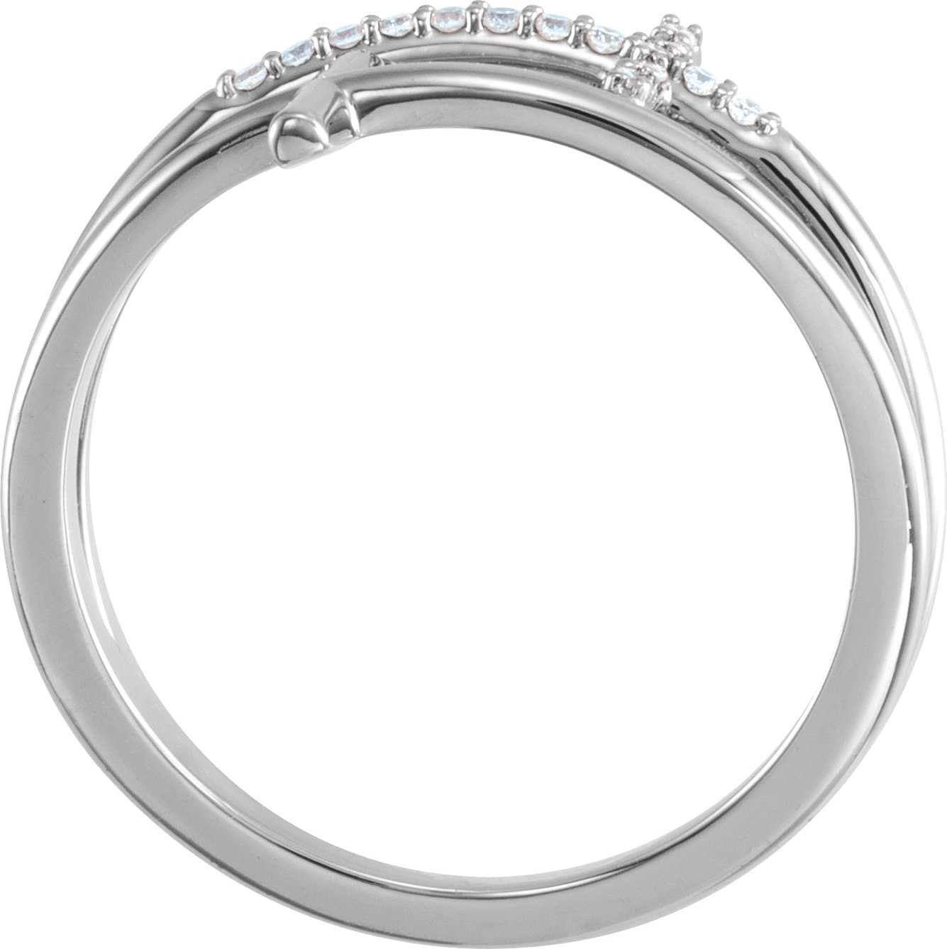 Sideways Cross Ring view 2