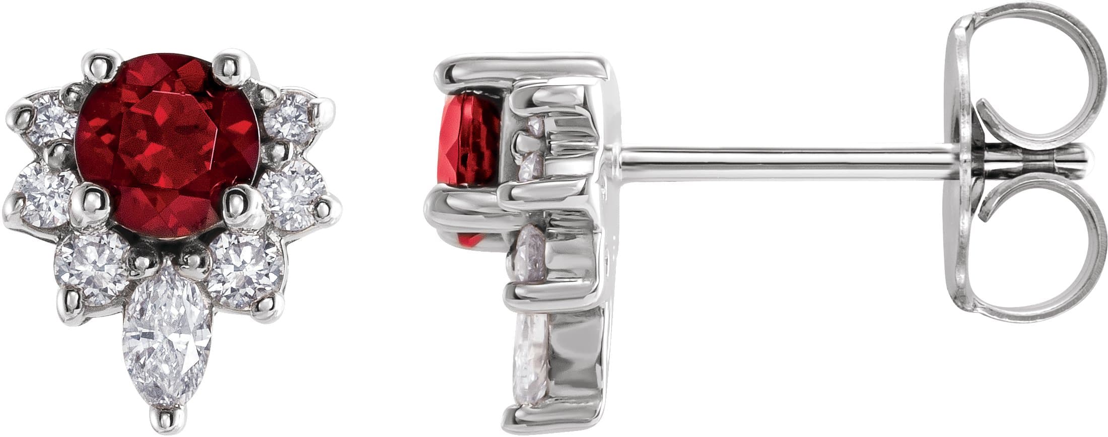 Accented Earrings view 1