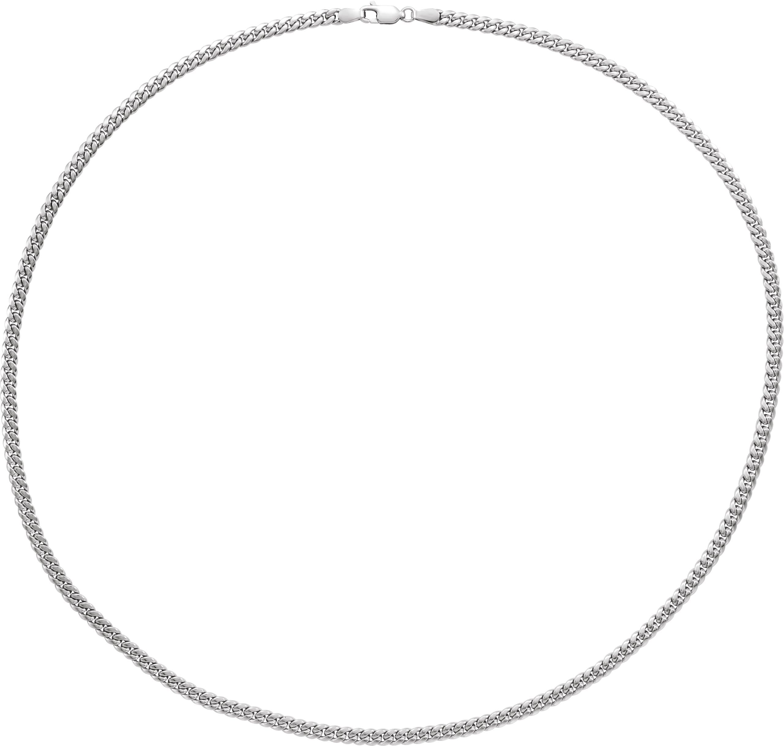 3.5 mm Cuban Link Curb Chain view 2
