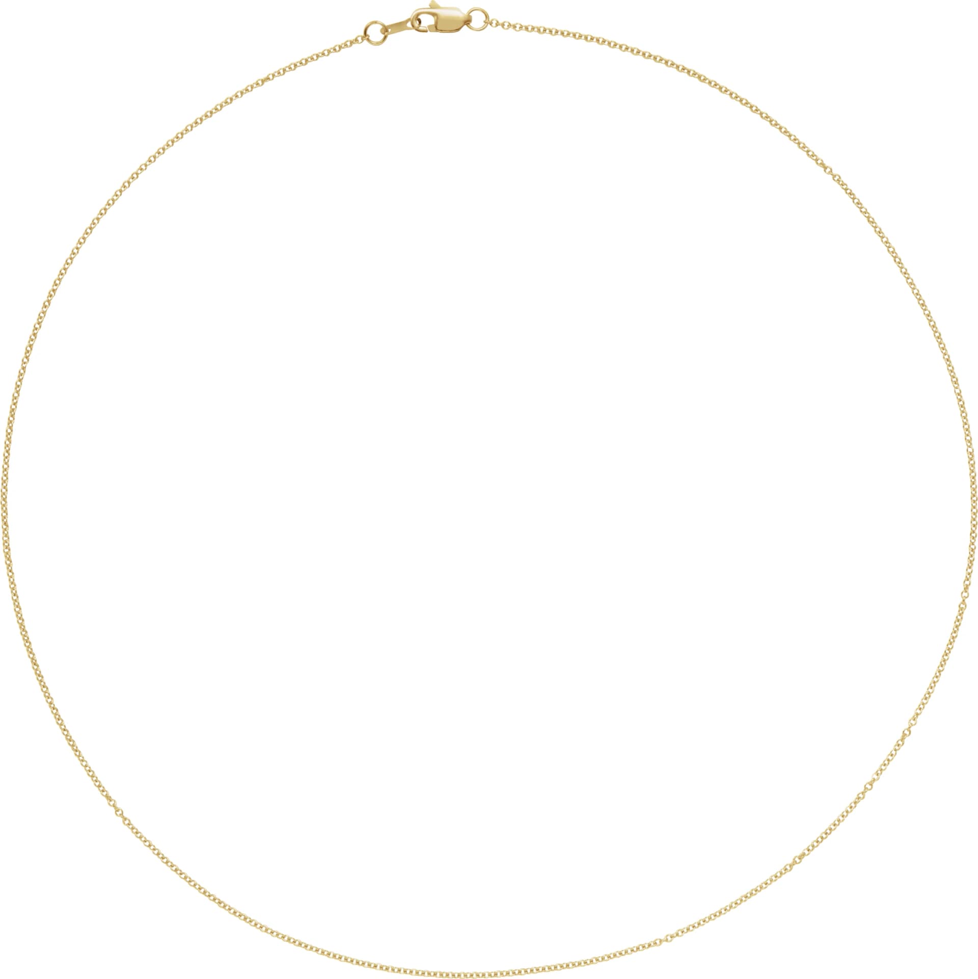 1 mm Cable Chain, view 3