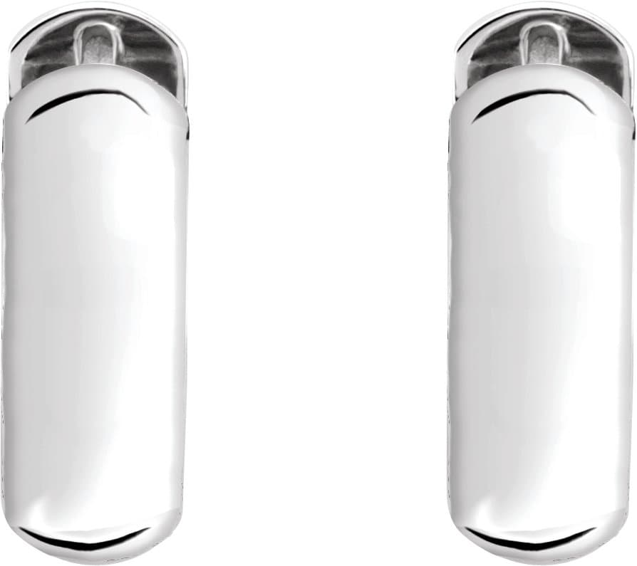Hinged Hoop Earrings view 2