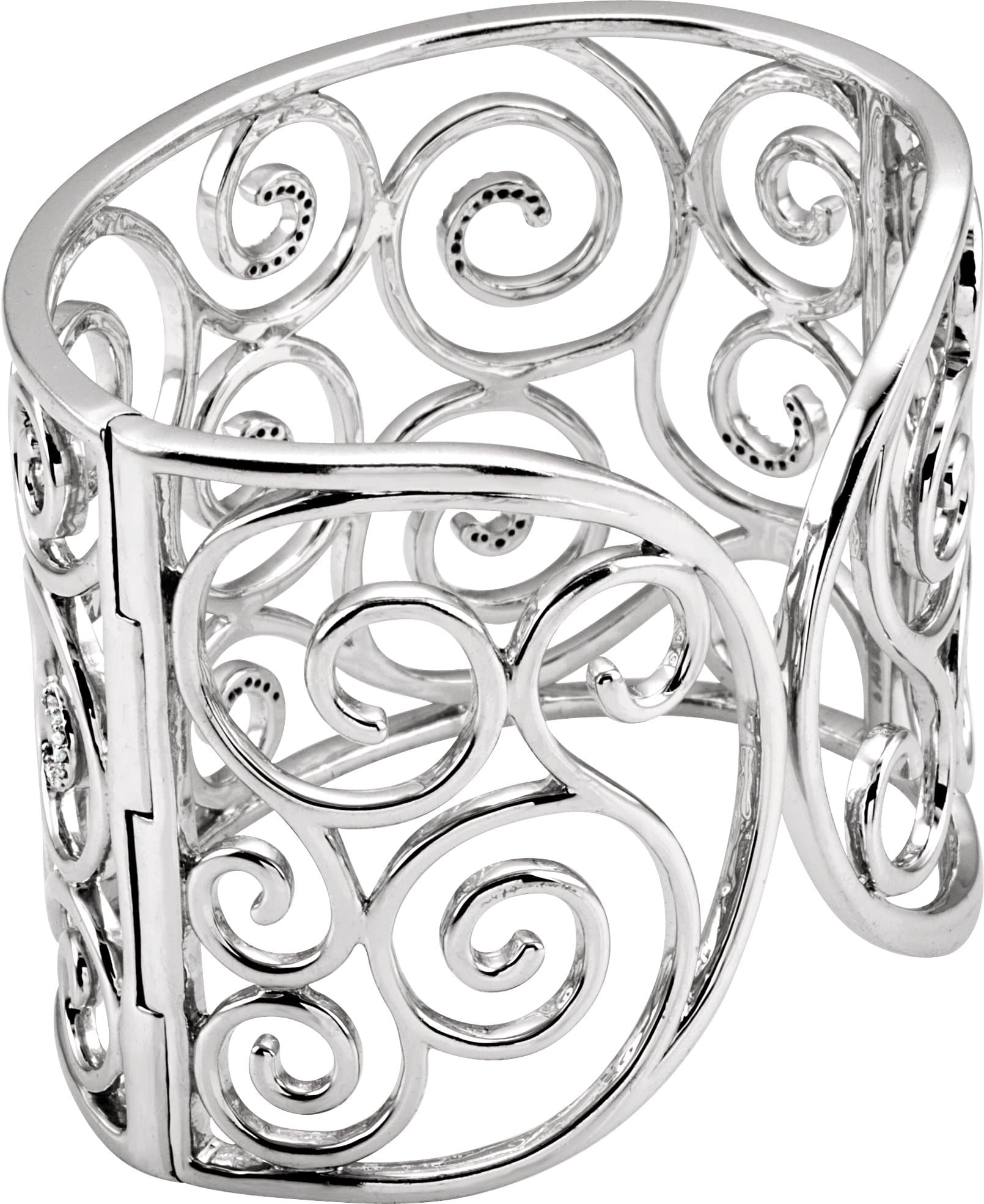 Filigree Scroll Cuff Bracelet view 2
