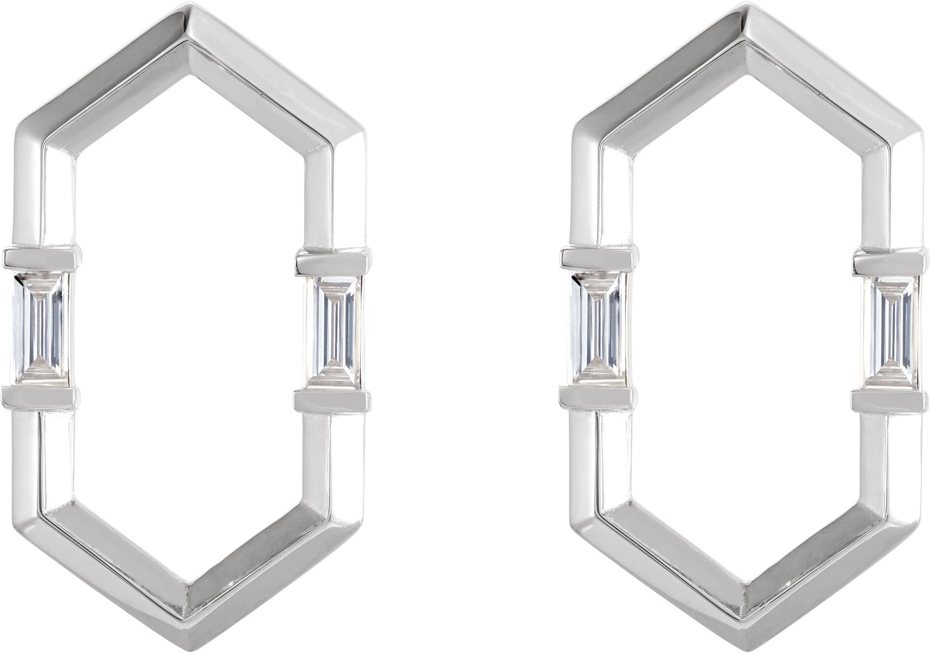 Geometric Earrings view 2