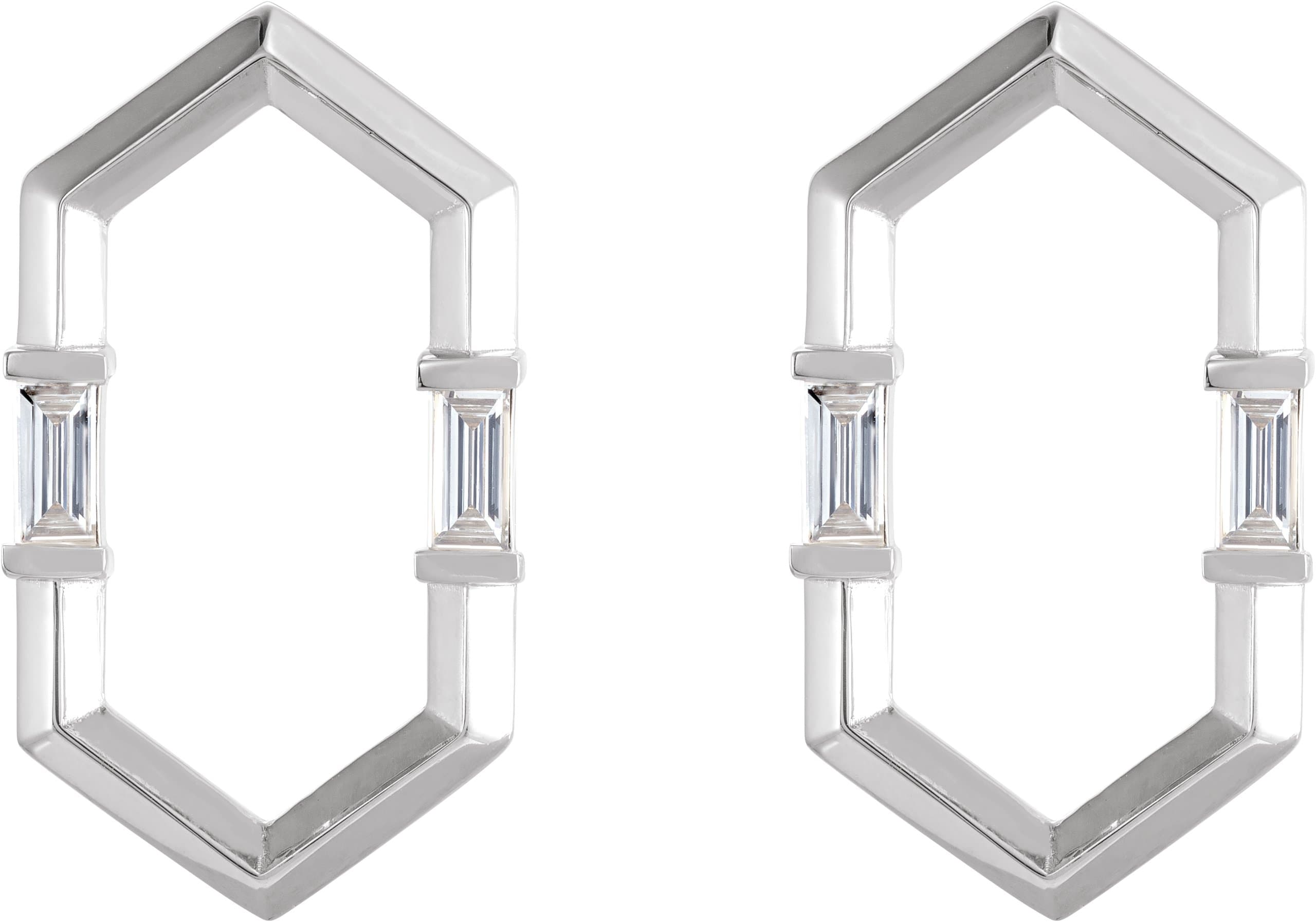 Geometric Earrings view 2