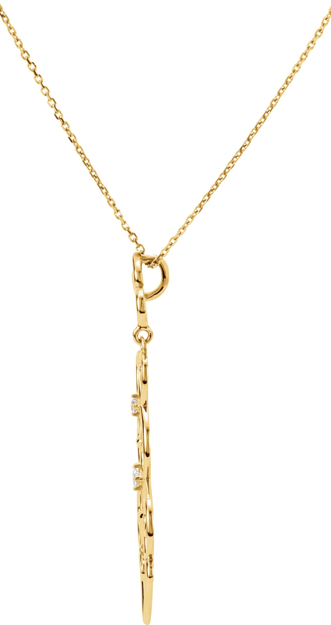 Fleur-de-lis Necklace or Pendant view 2