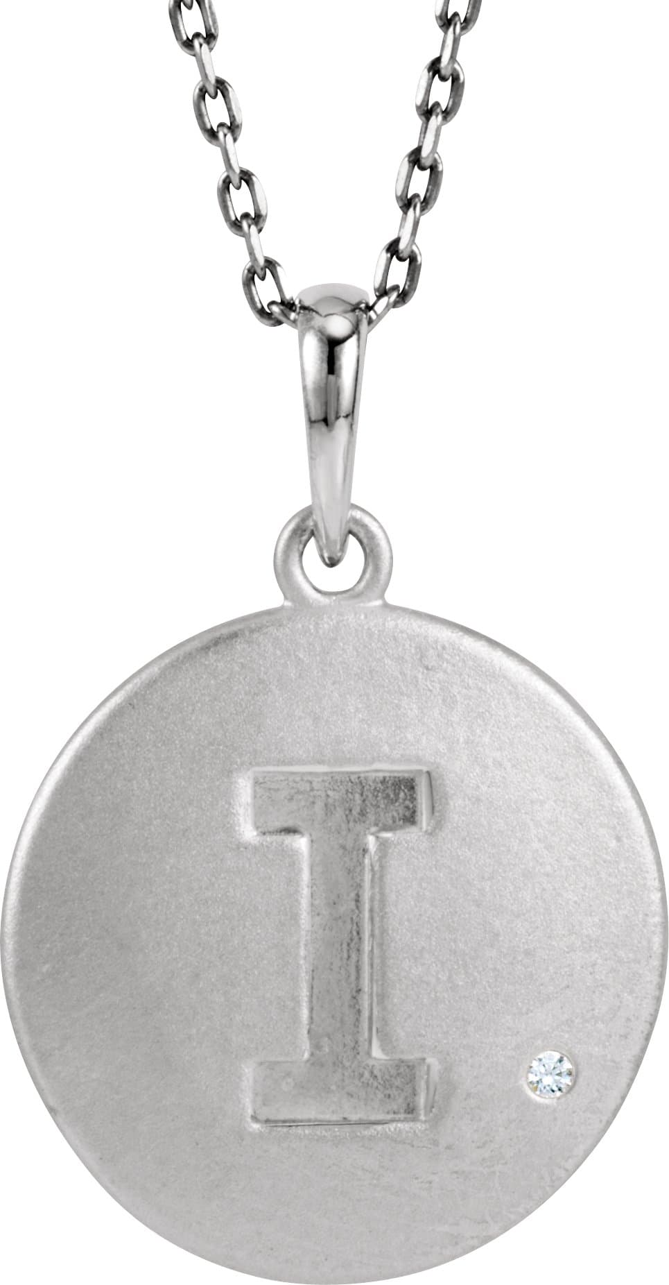 Initial Necklace or Pendant view 1