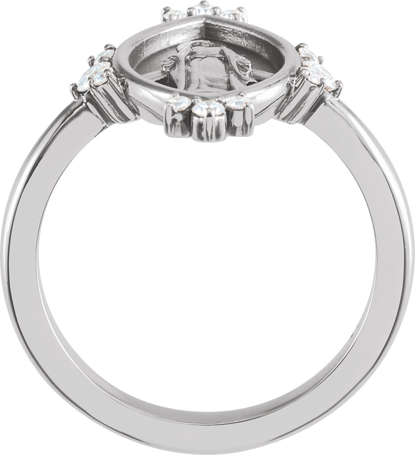 Miraculous Medal Ring view 2