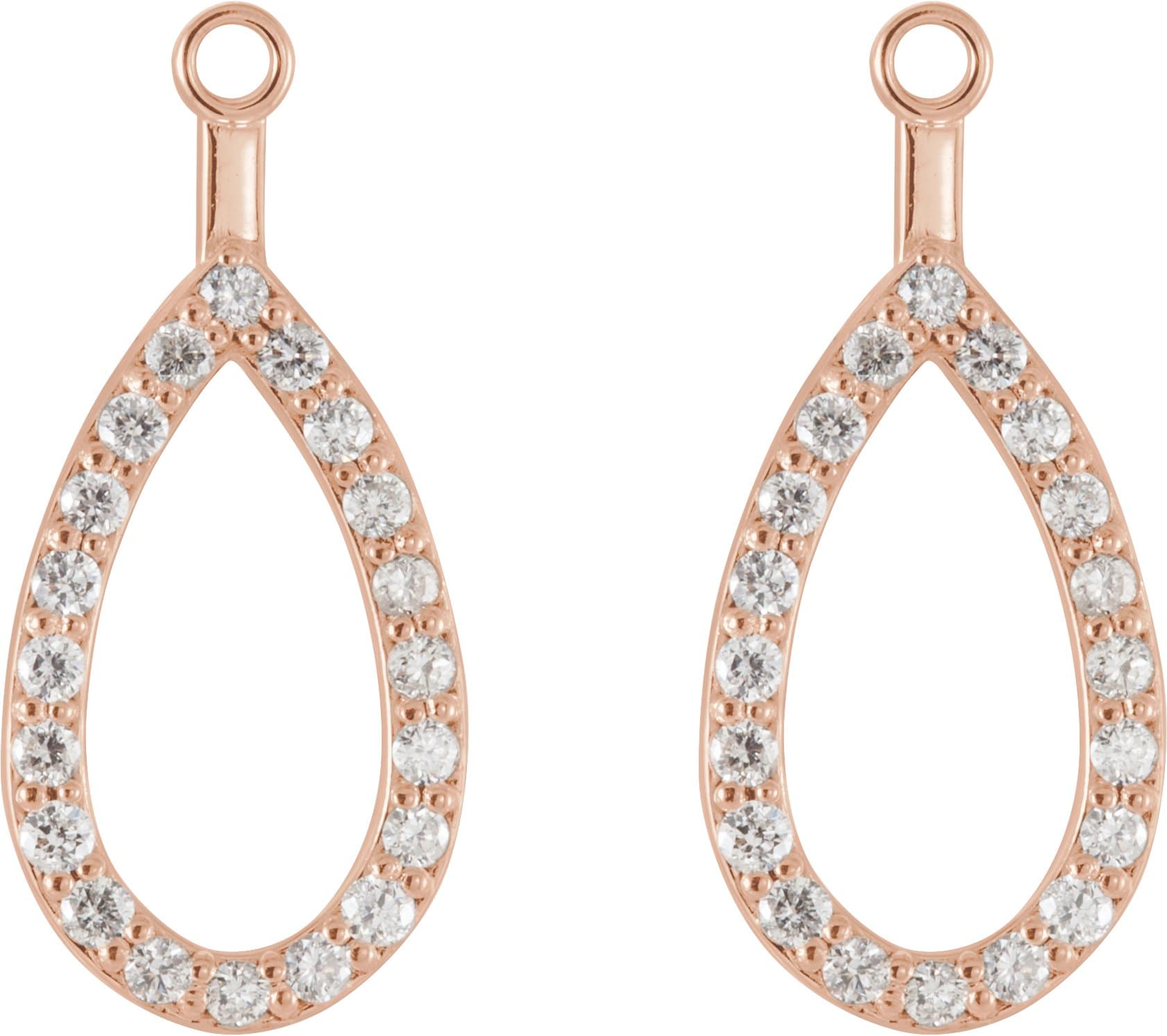 Teardrop Earring Jackets view 2